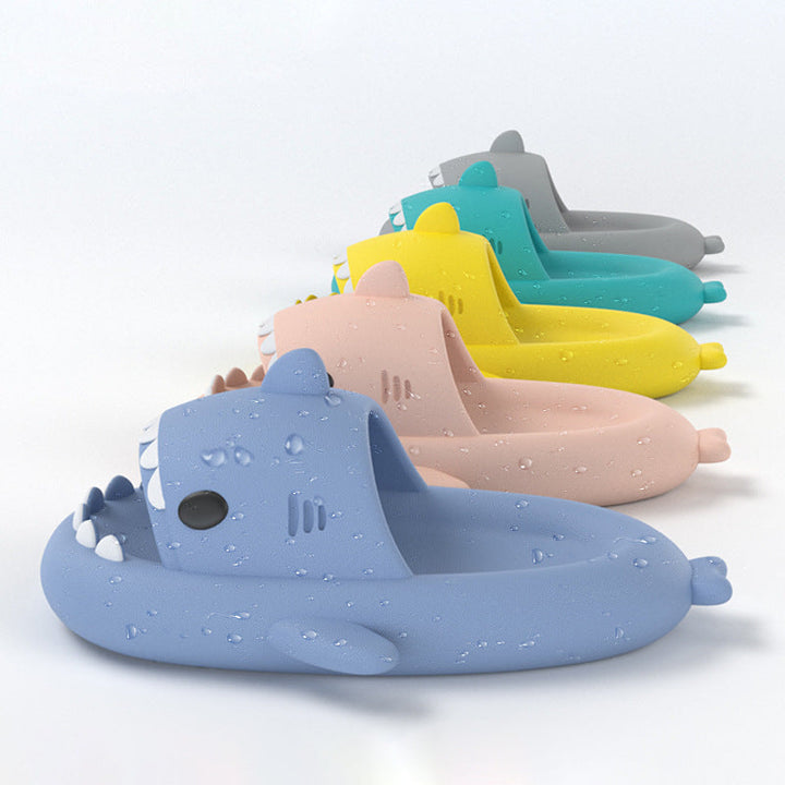 Cloudy Shark Slides | Luvikno