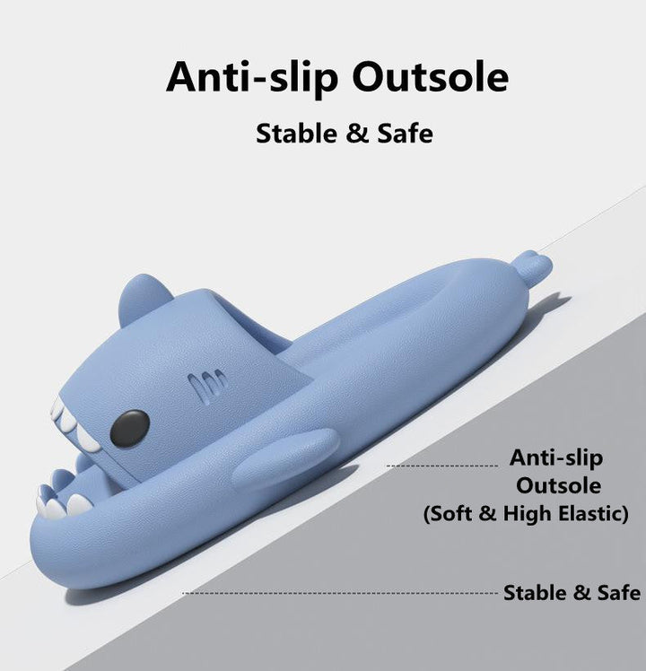 Cloudy Shark Slides | Luvikno