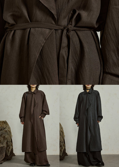 Luvik | Pitkä puuvillapaita avonaisilla napituspuolella ja frilloilla