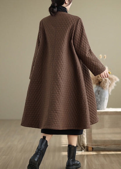 Luvik | Retro takit naisille ohuesta puuvillasta, vuorattu V-kaula-aukolla, talvi