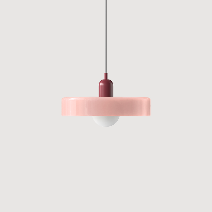 Bauhaus Fargerik Glass Pendelampe - Moderne Designlampe for Stue og Spisestue | Luvikno