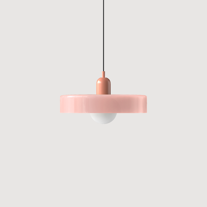 Bauhaus Fargerik Glass Pendelampe - Moderne Designlampe for Stue og Spisestue | Luvikno