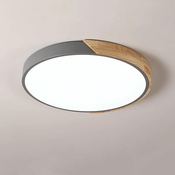 Fargerik Rund LED Taklampe | Luvikno