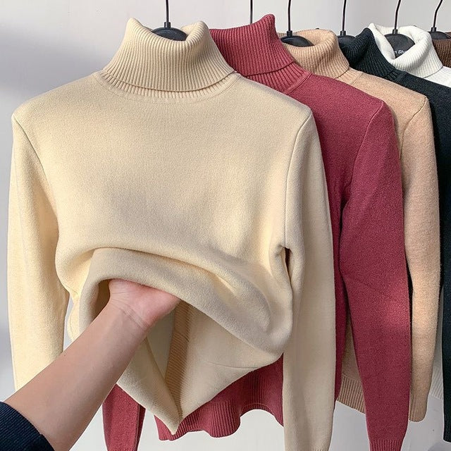 Luvik | Damen varm fløyelsbluse