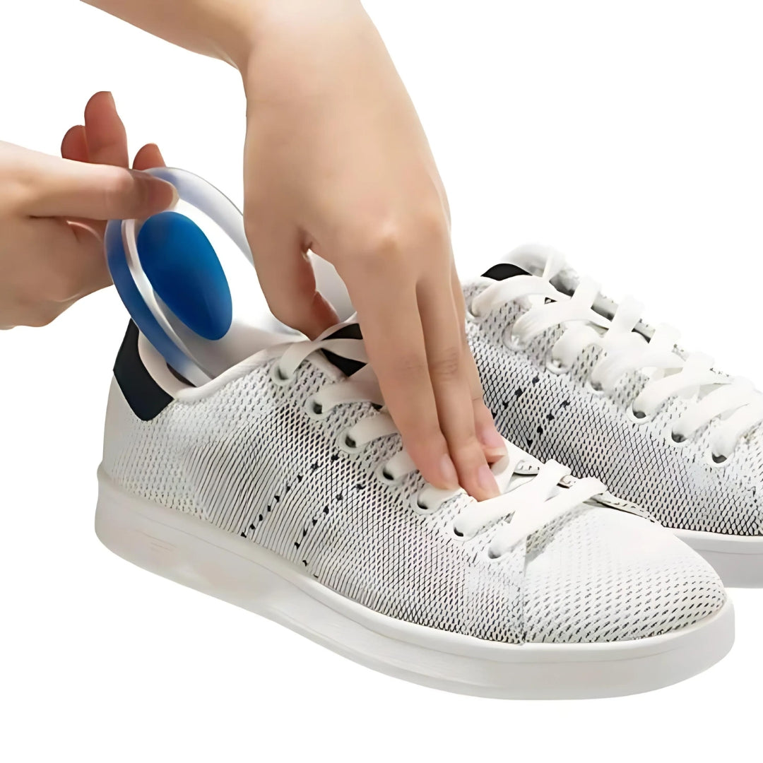 ComfortStep Plantar Heel Cups Gel Pads | Forbedret Demping - for Hæl Smerter Lindring og Fott Problemer Luvikno