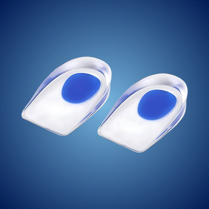ComfortStep Plantar Heel Cups Gel Pads | Forbedret Demping - for Hæl Smerter Lindring og Fott Problemer Luvikno
