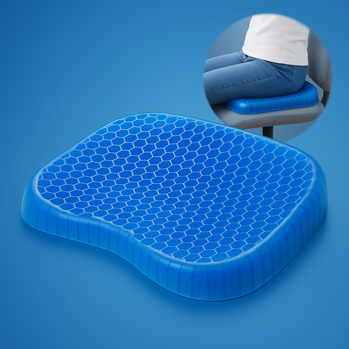 GelRelax Setepute – Ortopedisk Gelpute for Trykkavlastning og Komfort | Luvikno