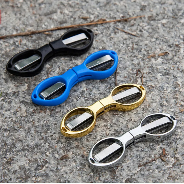 Mini Snip Rustfri Saks Nøkkelring | Luvikno