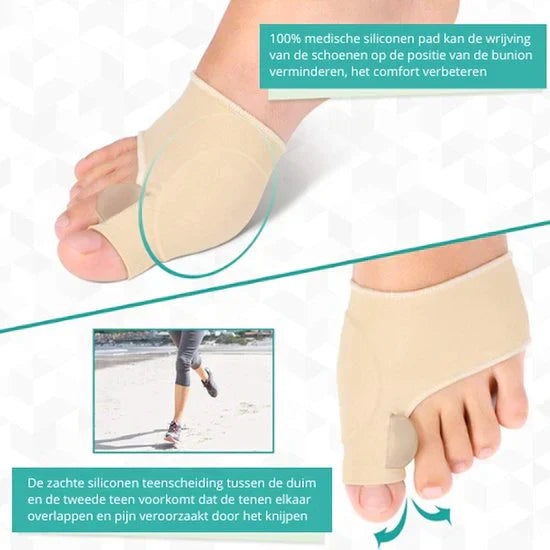 Luvikno | CompressCare Tåkorrektor for Hallux Valgus – Komfort for Dine Føtter