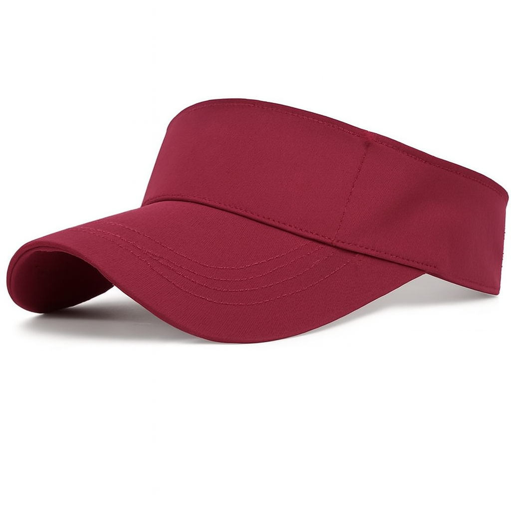 Luvikno | Unisex Solid Color Solbeskyttelse Sport Caps - Lett Utendørs Visor for Baseball, Tennis, Golf, og Fritidsbruk