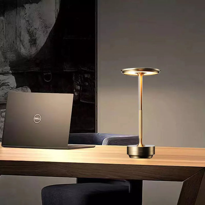 Bailey Bordlampe - Trådløs LED-lampe med Berøringssensor | Kjøp 1 Få 1 Gratis | Vanntett og Oppladbar | Luvikno