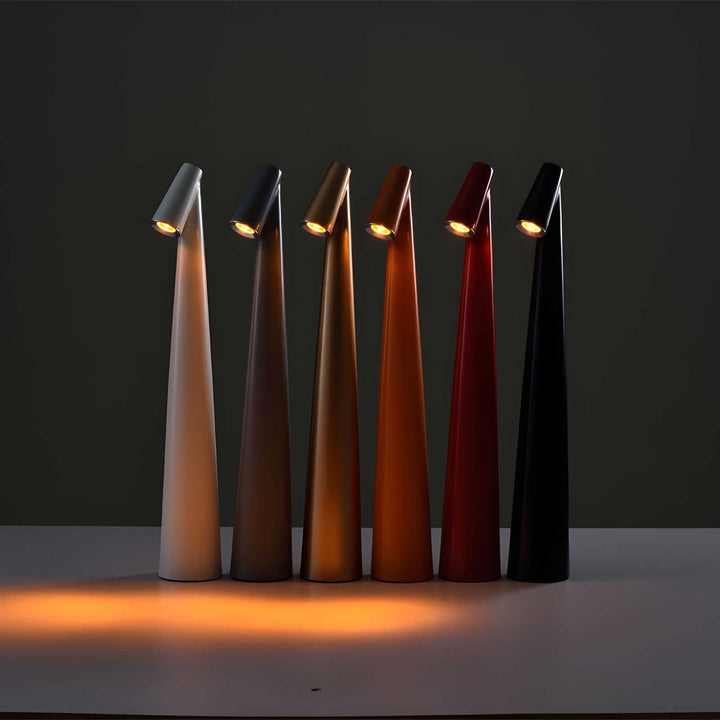 LunaSlim – Elegant Trådløs Bordlampe med Justerbar Belysning Luvikno