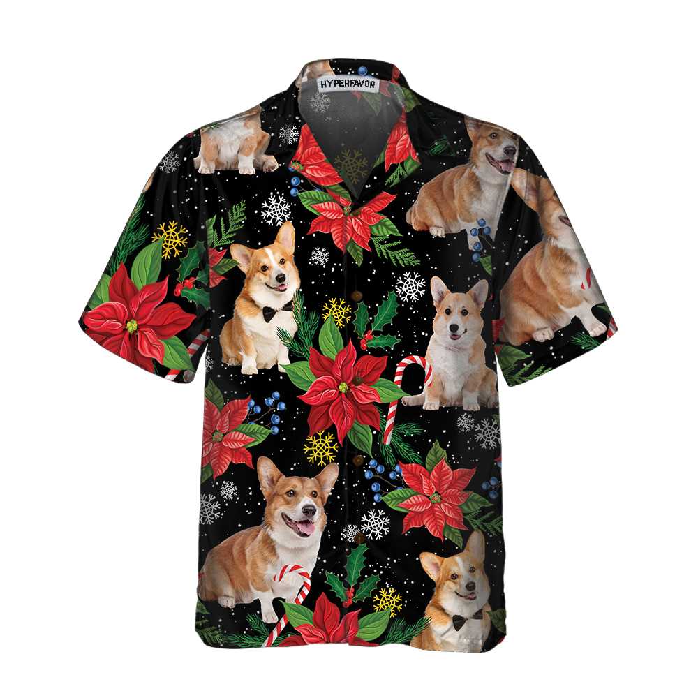 Luvik | Havainnotoppi Corgi joulukasveilla, Hauska Corgi joulupaita miehille ja naisille, Paras joululahja