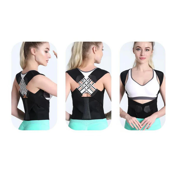 Posture Corrector Brace for Neck and Back Support – Comfortable & Discreet | Luvikno