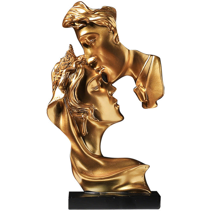 Couple Kissing Dobbeltsidig Ornament | Luvikno