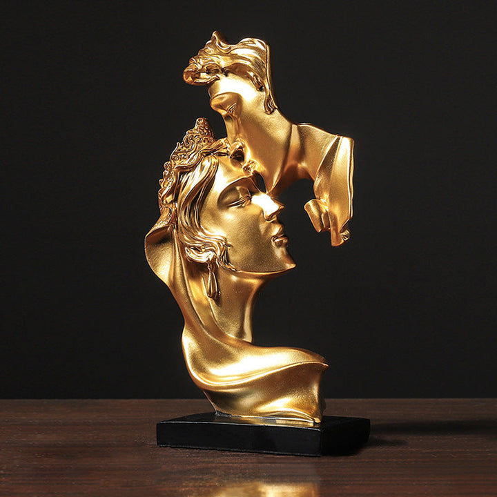 Couple Kissing Dobbeltsidig Ornament | Luvikno