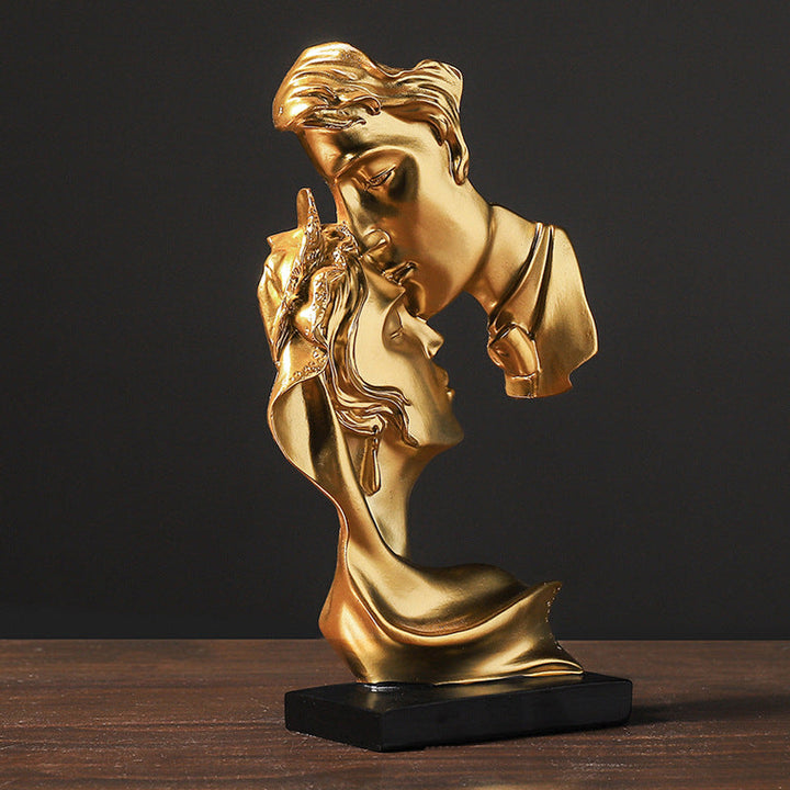 Couple Kissing Dobbeltsidig Ornament | Luvikno