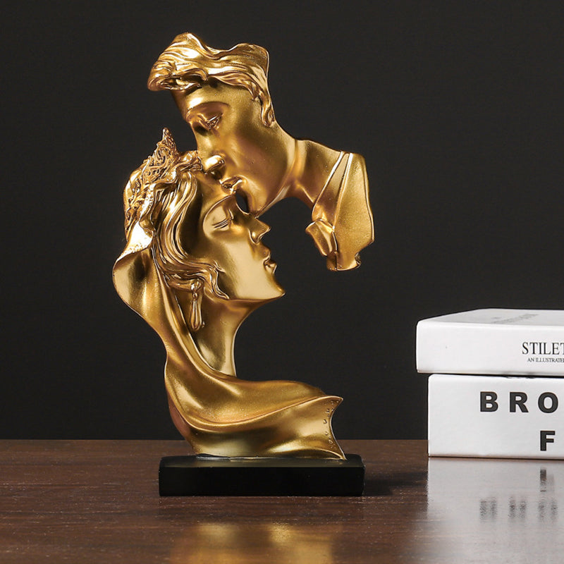 Couple Kissing Dobbeltsidig Ornament | Luvikno