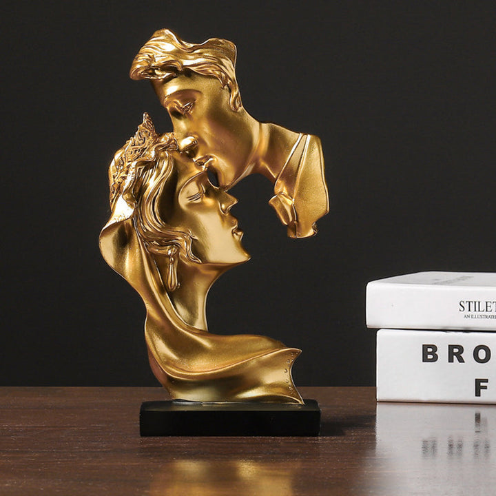 Couple Kissing Dobbeltsidig Ornament | Luvikno