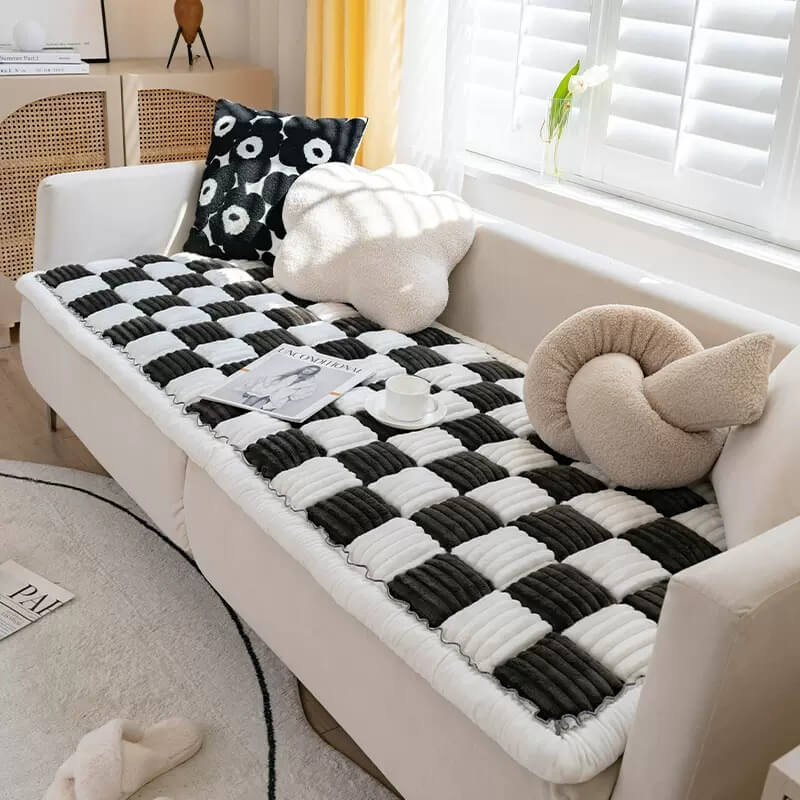CozyCover – Elegant Teppe for Katt og Menneske Luvikno