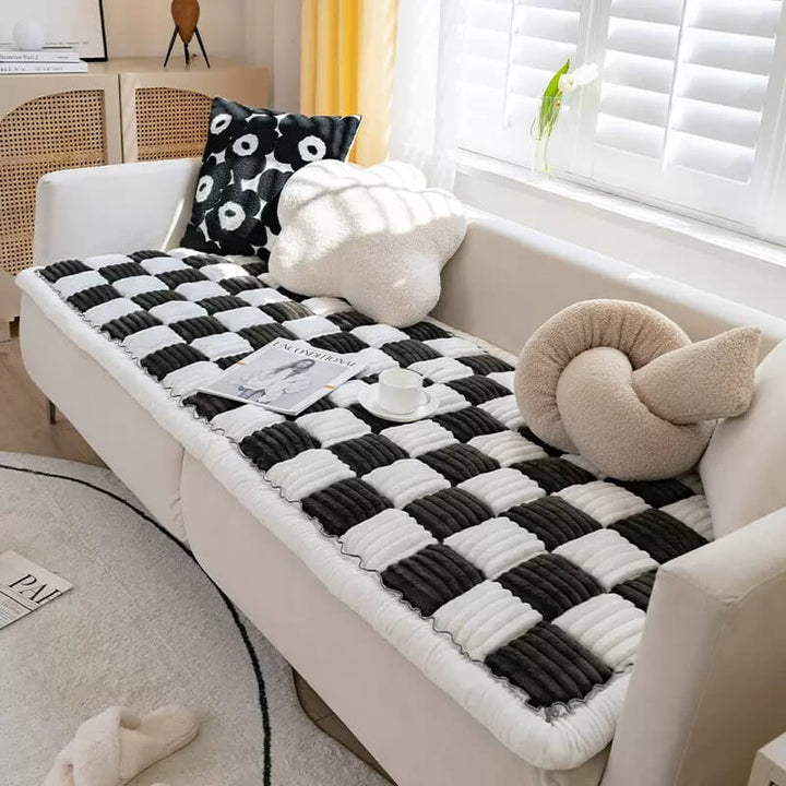 CozyCover – Elegant Teppe for Katt og Menneske Luvikno