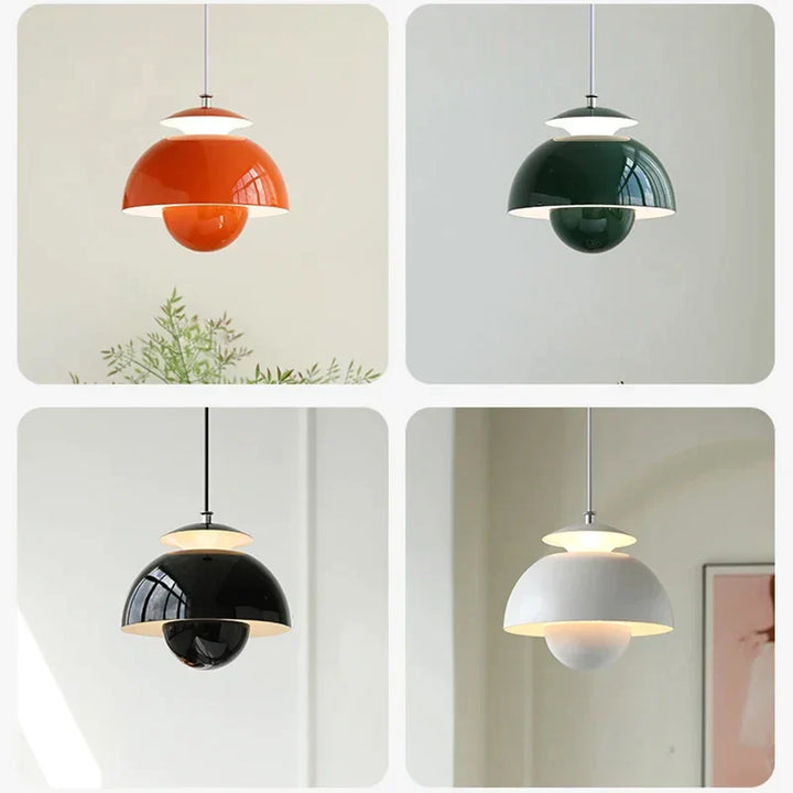 Moderne skandinavisk LED pendellampe – designer pendellampe for stue, kjøkken, og spisestue | Luvikno