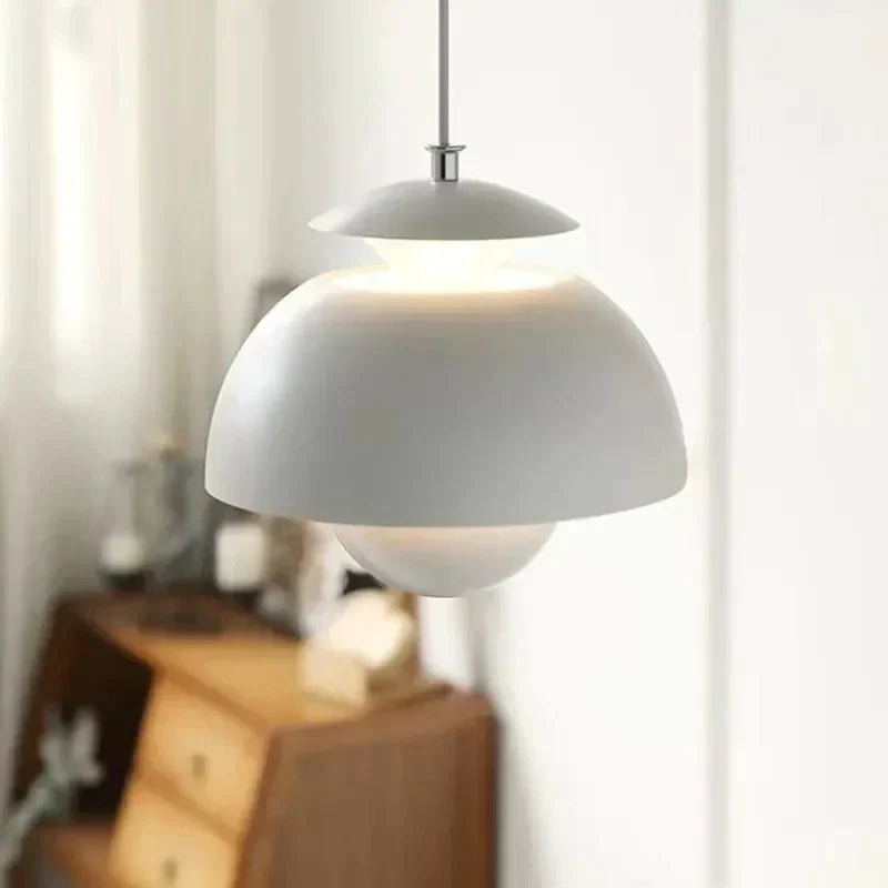Moderne skandinavisk LED pendellampe – designer pendellampe for stue, kjøkken, og spisestue | Luvikno