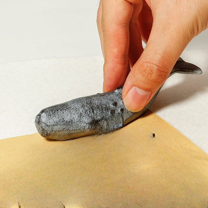 Iron Whale Mini Home Decor | Luvikno