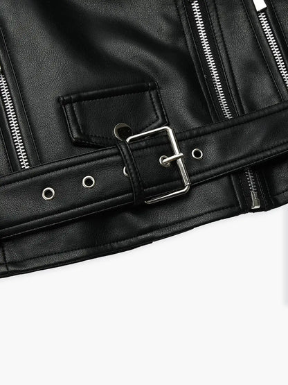 Luvik | Tekonahka moottoripyörä takki