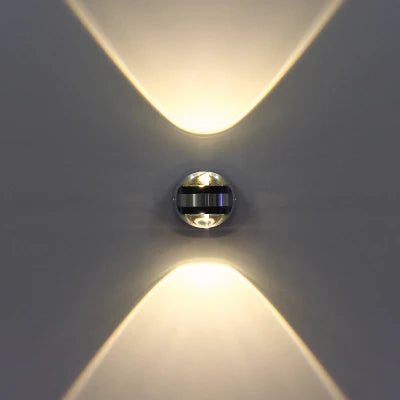 Moderne LED Vegglampe Laget av Krystall – Dekorativ Krystall Vegglampe | Luvikno