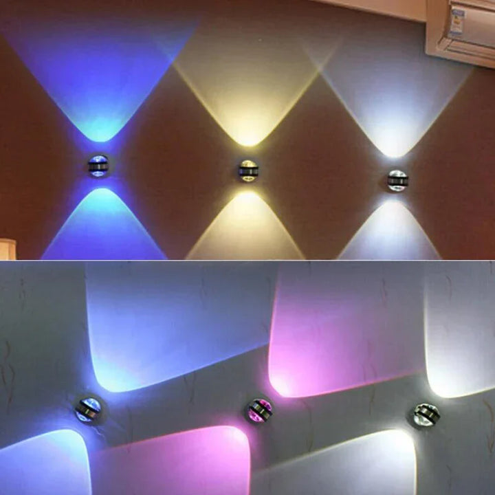 Moderne LED Vegglampe Laget av Krystall – Dekorativ Krystall Vegglampe | Luvikno