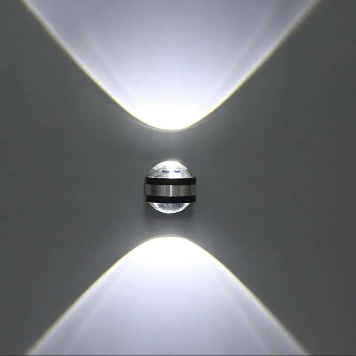 Moderne LED Vegglampe Laget av Krystall – Dekorativ Krystall Vegglampe | Luvikno