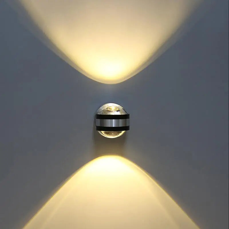 Moderne LED Vegglampe Laget av Krystall – Dekorativ Krystall Vegglampe | Luvikno