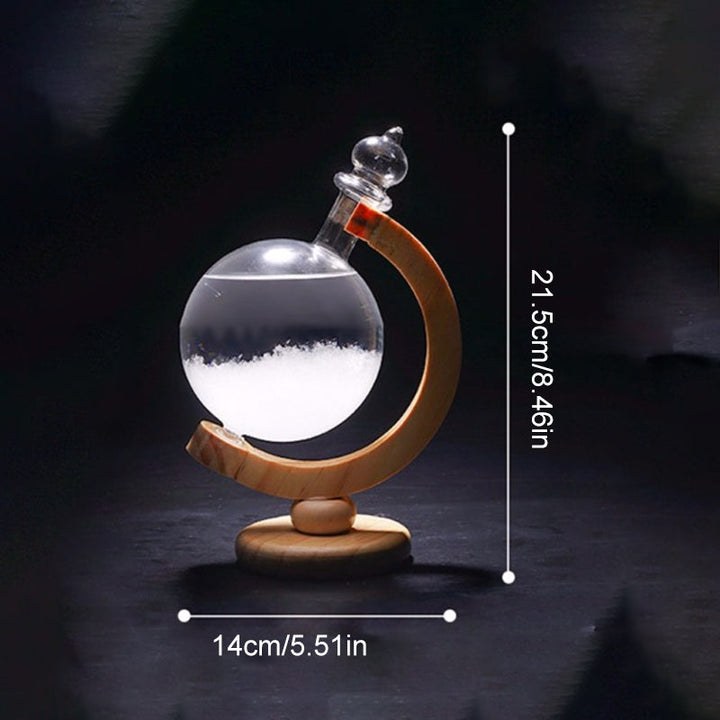 Crystal Earth Weather Bottle Decoration | Luvikno