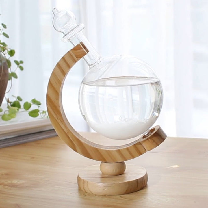 Crystal Earth Weather Bottle Decoration | Luvikno