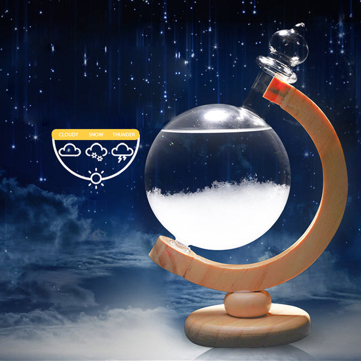 Crystal Earth Weather Bottle Decoration | Luvikno