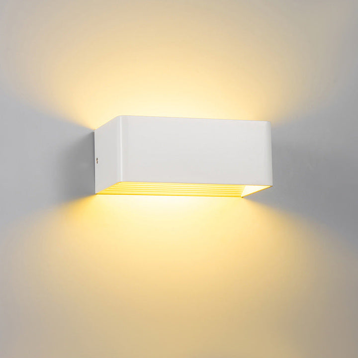 Luvikno | Cubbon LED Vegglampe Kompakt Moderne Design Hvit