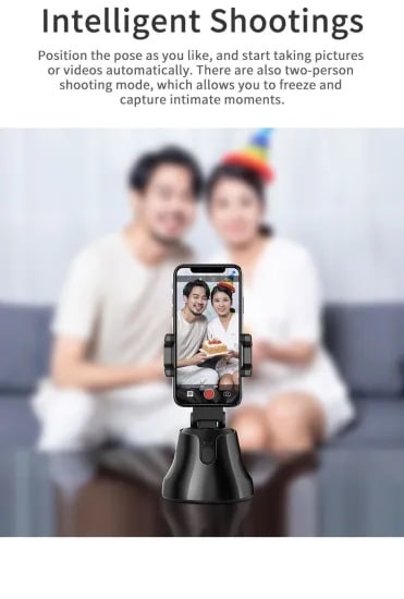 Smartphone-montering - Intelligent 360° automatisk sporing | Luvikno