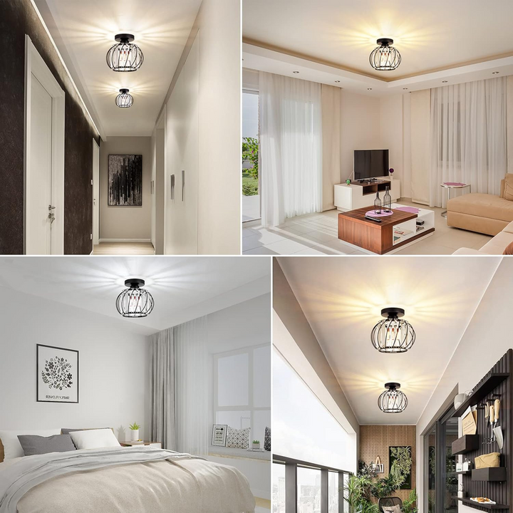 Glass Ceiling Light | Luvikno