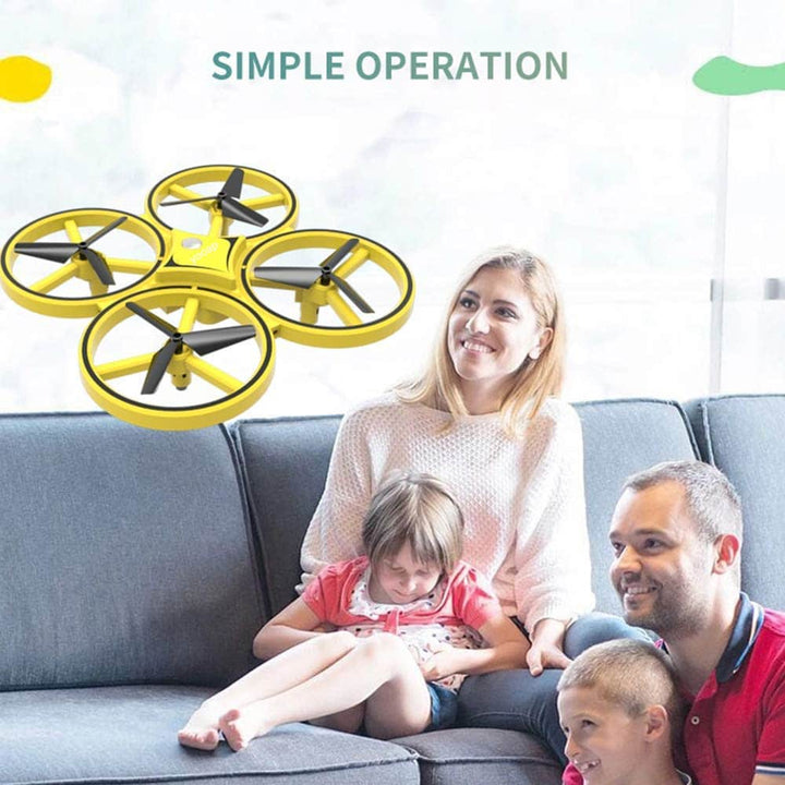 Drone - fjernstyrt - Quadrocopter (Gyro &amp; LED) | Luvikno