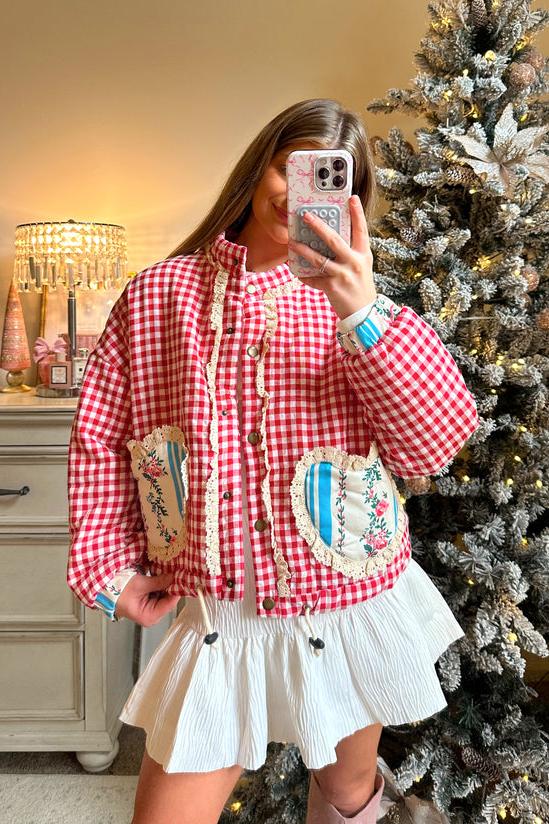 Luvik | Vaaleanpunainen Sydän Taskutakki