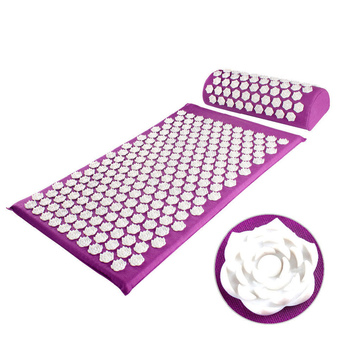 RelaxPress – Akupressur Yogamatte og Kussensett Luvikno