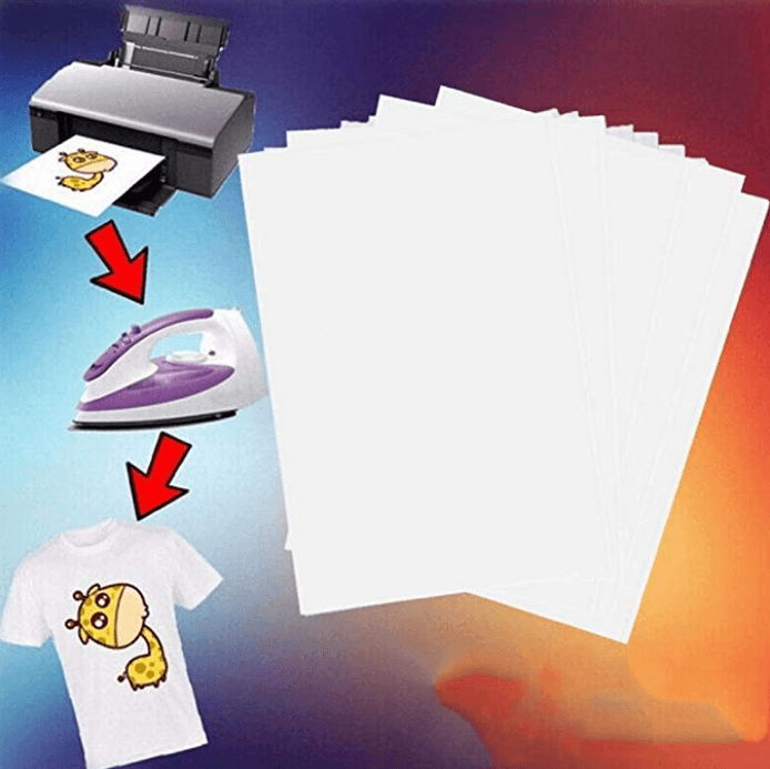 Craft Transfer Paper for Inkjet Printers (5 Sheets) | Luvikno