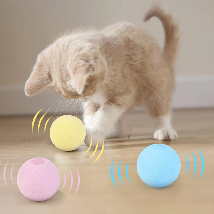 Luvikno | Intelligent interaktiv katt ball leketøy