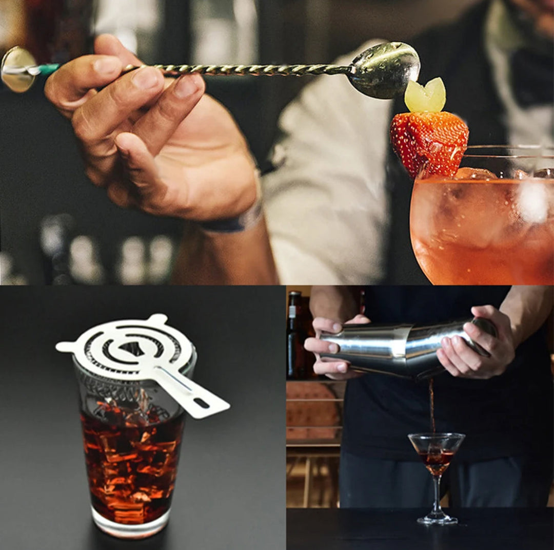 ShakerPro - Luksus 23-delt Cocktailsett for Bartendere Luvikno