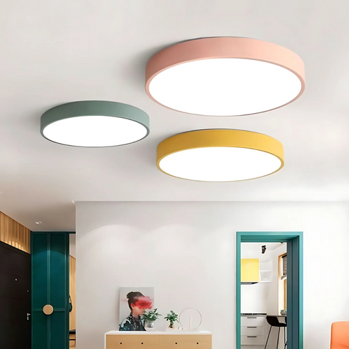 Luvikno | Delos – Skandinavisk Tre LED Taklampe | Moderne Energi-Effektiv Innendørs Belysning