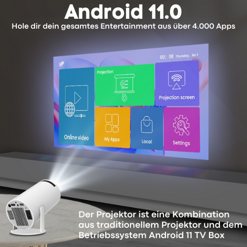 Smart HD Prosjektor | Luvikno