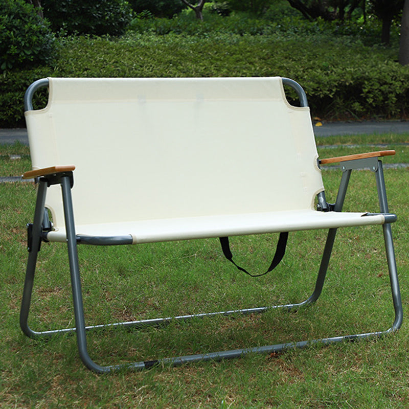 Moderne Minimalistisk Rekke Carbon Stål Oxford Stoff Sammenleggbar Camping Stol Ryggstøtte Armlene For Hage | Luvikno