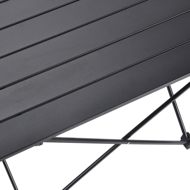 Moderne Minimalistiske Karbon Stål Aluminium Sammenleggbart Firkantet Sidebord For Utendørs | Luvikno