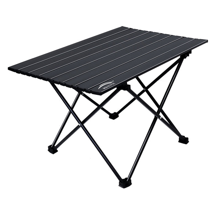 Moderne Minimalistiske Karbon Stål Aluminium Sammenleggbart Firkantet Sidebord For Utendørs | Luvikno